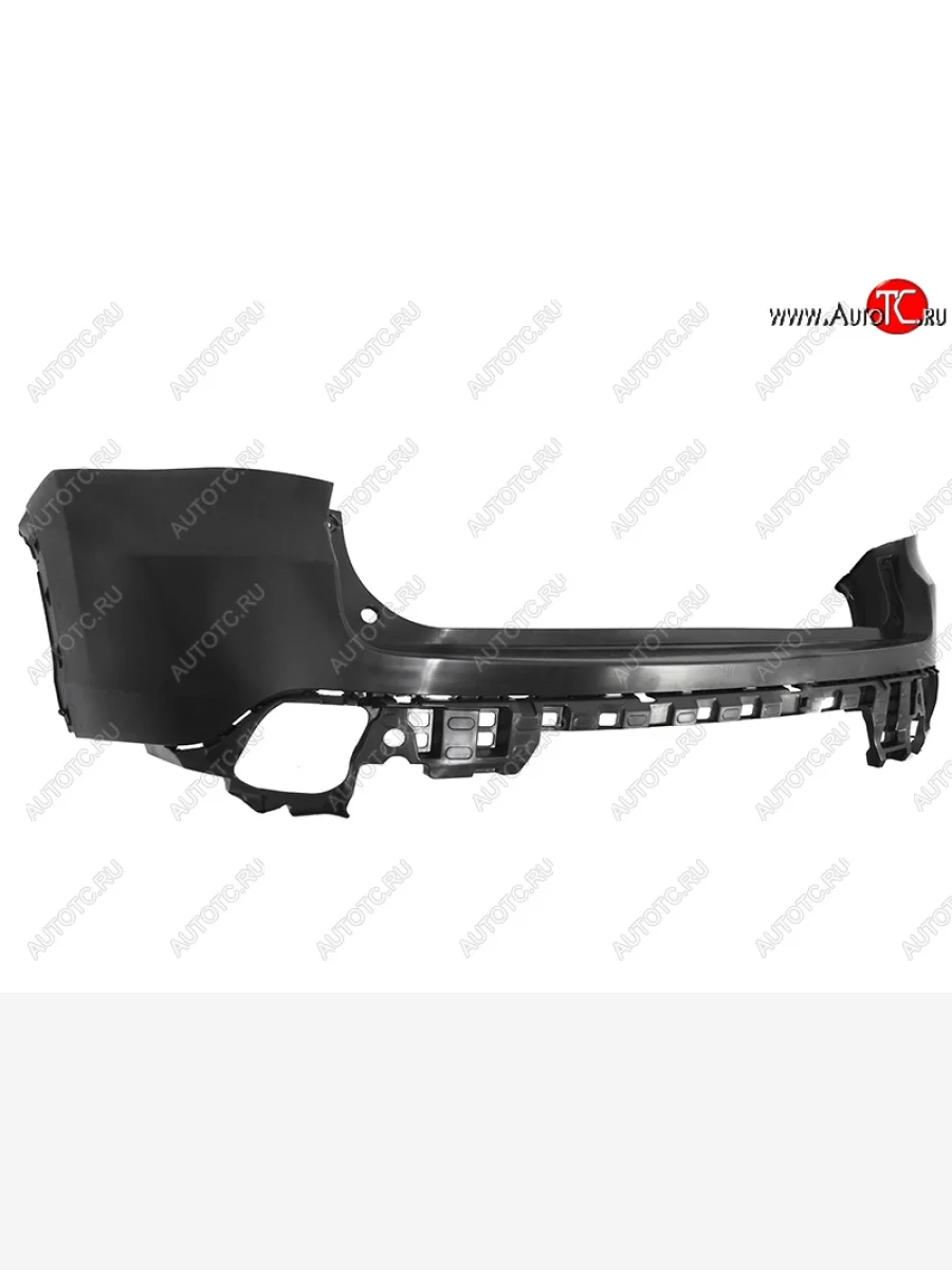 Задний бампер SAT Toyota Highlander XU50 дорестайлинг (2013-2017) (Неокрашенный)  в Перми Пермском крае