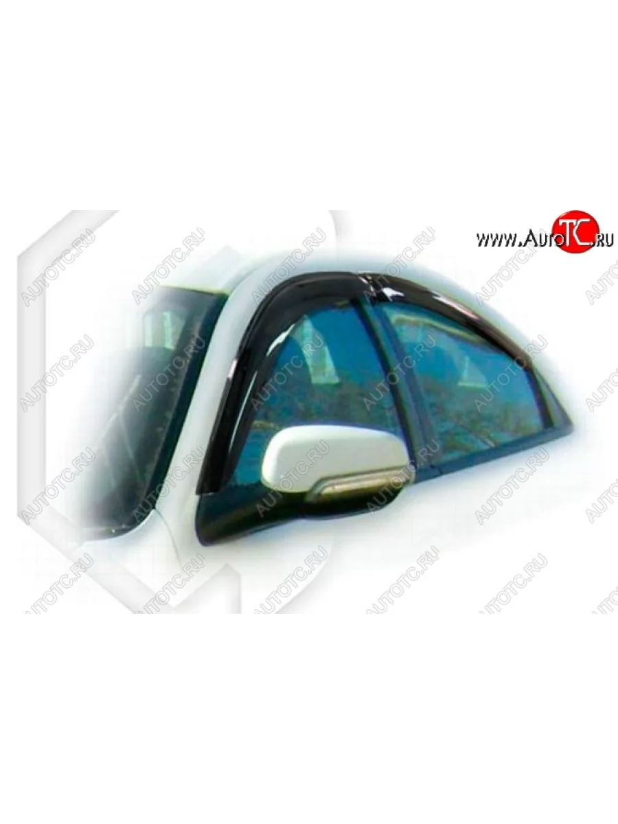 Дефлектора окон CA-Plastic Dodge Stratus (2004-2006) (Classic полупрозрачный, Без хром.молдинга)  в Самаре Самарской области