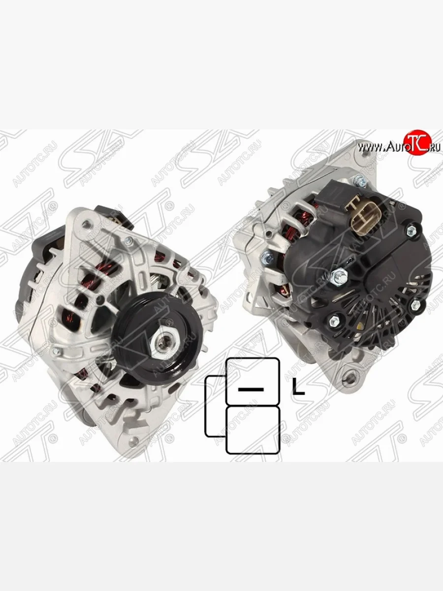 Генератор (1.5/1.6/2.0) SAT KIA Rio 2 JB дорестайлинг седан (2005-2009)  в Керчи Республика Крым