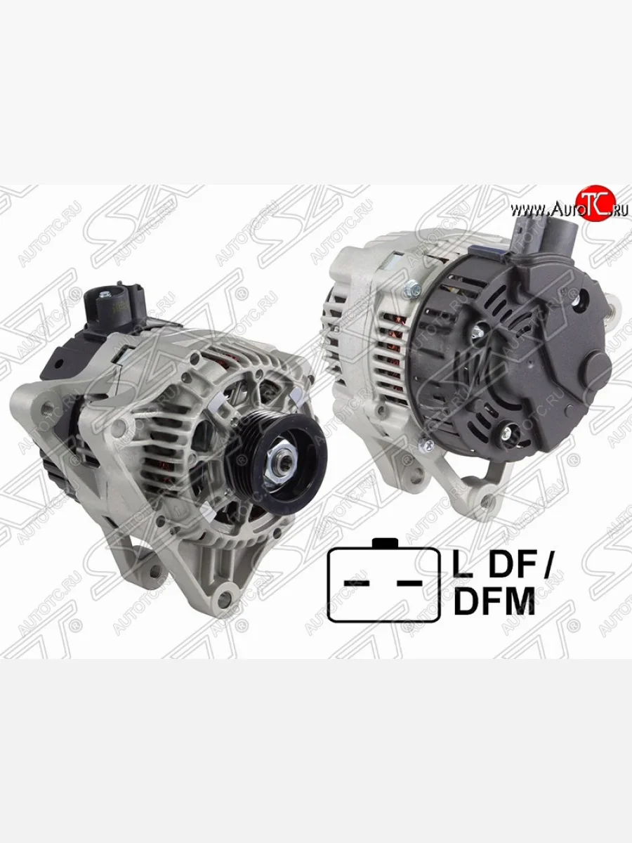 Генератор (1,4 KWF/2.0, 70А) SAT CITROEN Berlingo B9 рестайлинг (2015-2022)  с доставкой в г. Керчь