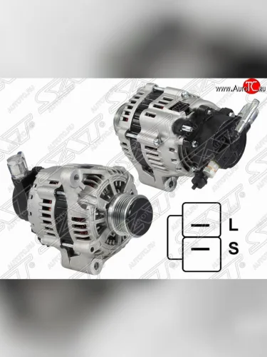 Генератор SAT (12V, 120A, 2.0) Hyundai Santa Fe SM (2000-2012)