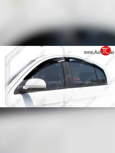 Дефлектора окон CA-Plastic (Classic полупрозрачный) FAW Oley (2012-2018) седан