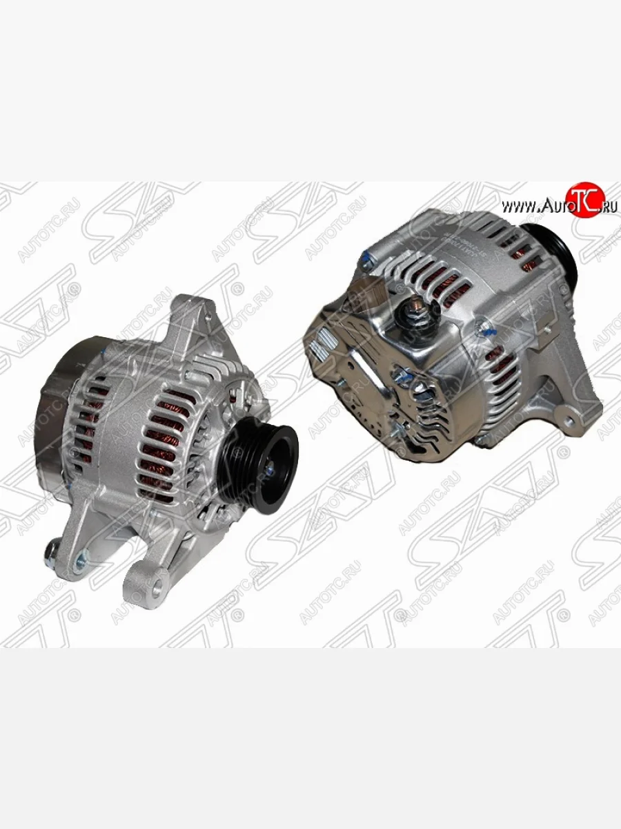 Генератор (4 контакта) (1ZZ) SAT Toyota Corolla Fielder E120 универсал дорестайлинг (2000-2002)  в Керчи Республика Крым