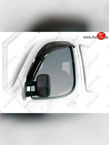 Дефлектора окон CA-Plastic (Classic полупрозрачный) Fiat Doblo  223 (2005-2016) рестайлинг