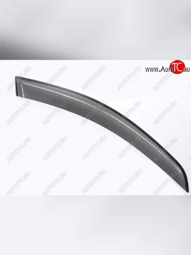 Дефлектора окон CA-Plastic (Шелкография карбон-серебро) Fiat Ducato  250 (2006-2014)