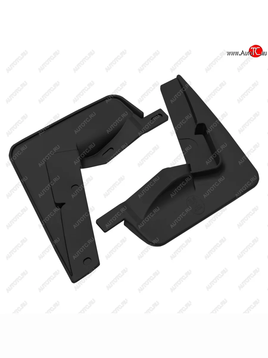 Брызговики передние Rezkon (резина) Лада ВАЗ Приора 2170 седан дорестайлинг (2007-2014)  с доставкой в г. Керчь