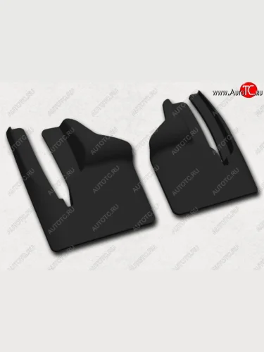 Брызговики передние Rezkon (резина) ГАЗ ГАЗель Next A62,А65 автобус (2016-2025)