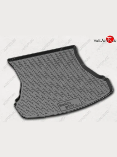 Коврик в багажник Rezkon (пластик) Лада ВАЗ Калина 1118 седан (2004-2013)