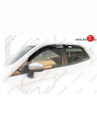Дефлектора окон CA-Plastic (Classic полупрозрачный) Ford EcoSport  B515 (2017-2019) рестайлинг