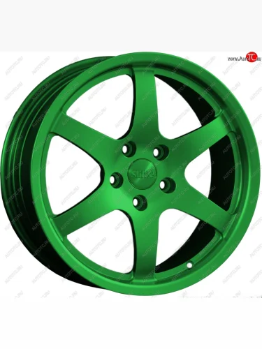 Кованый диск Slik classik R17x7.5 Зеленый (GREEN) 7.5x17 (Цвет: GREEN) 