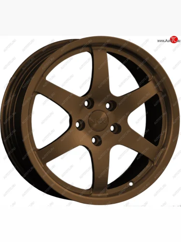 Кованый диск Slik classik R17x7.5 Коньячная бронза. Матовый (MBRZCGN) 7.5x17 (Цвет: MBRZCGN) 