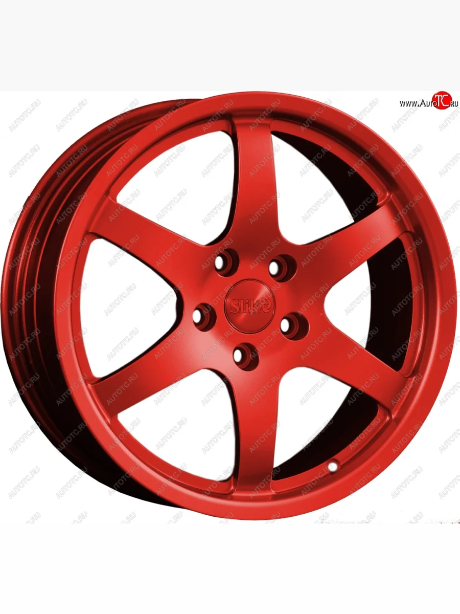 Кованый диск Slik classik R17x7.5 Candy RED красный 7.5x17   (Цвет: Candy RED красный 7.5x17)  в Самаре Самарской области