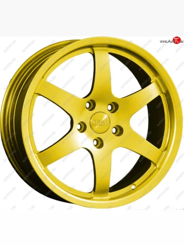 Кованый диск Slik classik R17x7.5 Ярко желтый RAL 1021 (YELLOW) 7.5x17 (Цвет: YELLOW) 