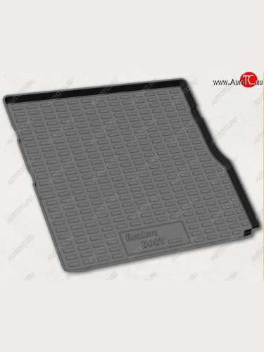 Коврик в багажник Rezkon (пластик, без карманов) Лада ВАЗ Веста SW 2181 универсал дорестайлинг (2017-2022)
