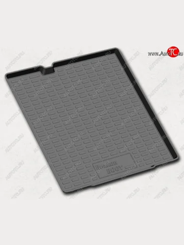 Коврик в багажник Rezkon (пластик, нижний) Лада ВАЗ Веста SW 2181 универсал дорестайлинг (2017-2022)
