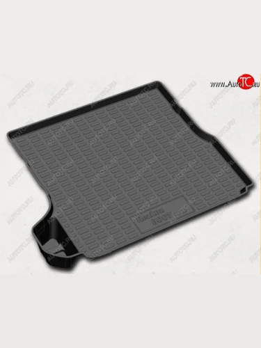 Коврик в багажник Rezkon (пластик, с карманами) Лада ВАЗ Веста SW 2181 универсал дорестайлинг (2017-2022)
