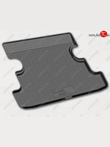 Коврик в багажник Rezkon (полиуретан) Лада ВАЗ нива 4х4 2131 Урбан 5 дв. дорестайлинг (2014-2019)