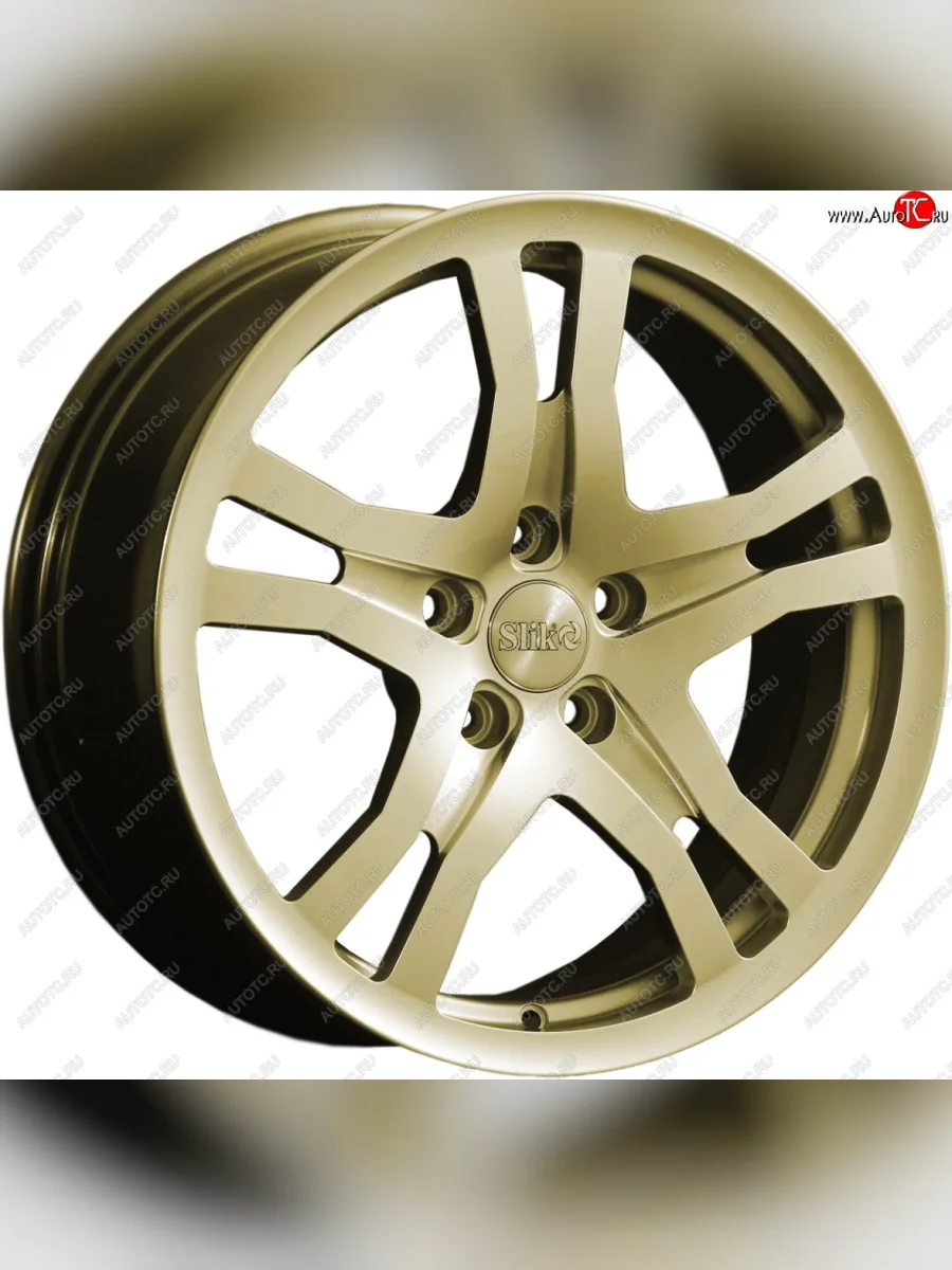 Кованый диск Slik classik R17x7.5 Золотой (G) 7.5x17 Lexus NX200 Z10 дорестайлинг (2014-2017) 5x114.3xDIA60.1xET35.0 (Цвет: G)