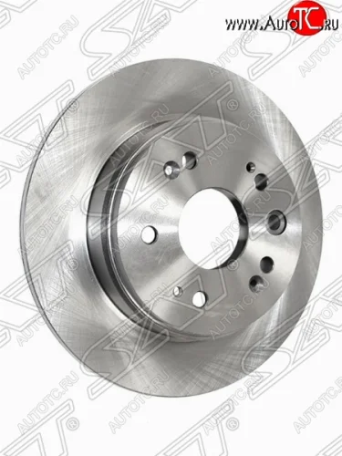 Диск тормозной задний SAT (не вентилируемый, d 282 мм) Honda CR-V RD4,RD5,RD6,RD7,RD9  рестайлинг (2004-2006)