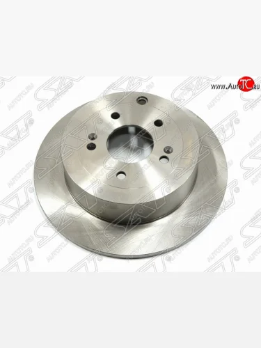 Диск тормозной SAT (не вентилируемый, Ø302) Hyundai Santa Fe CM дорестайлинг (2006-2009)