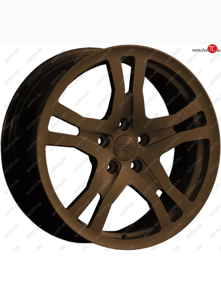 Кованый диск Slik classik R17x7.5 Коньячная бронза. Глянец (BRZCGN) 7.5x17   (Цвет: BRZCGN)  в Самаре Самарской области
