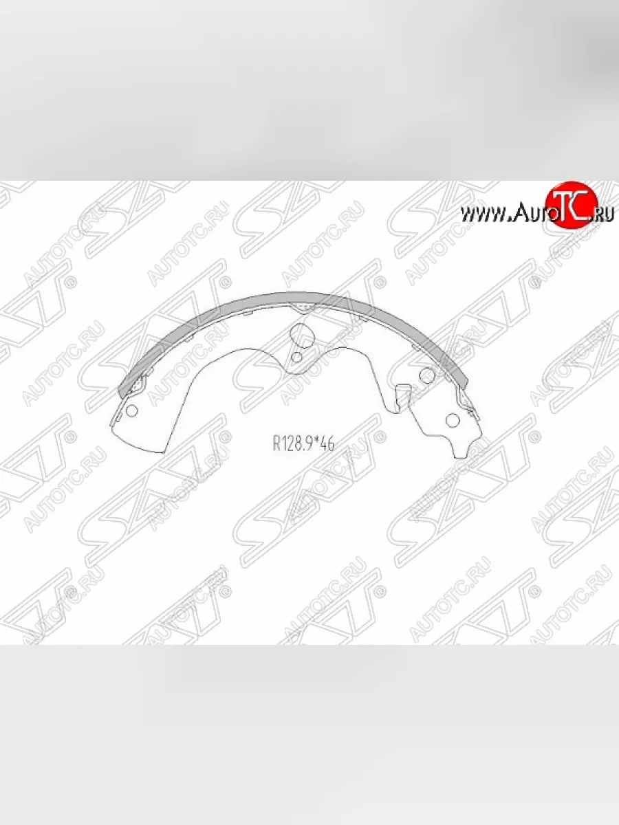 Колодки барабанные SAT (задние)  KIA Sportage (1993-2006) 1 JA  в Воронеже Воронежской области