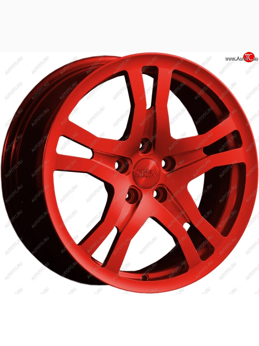 Кованый диск Slik classik R17x7.5 Красный (RED) 7.5x17   (Цвет: RED)  в Самаре Самарской области