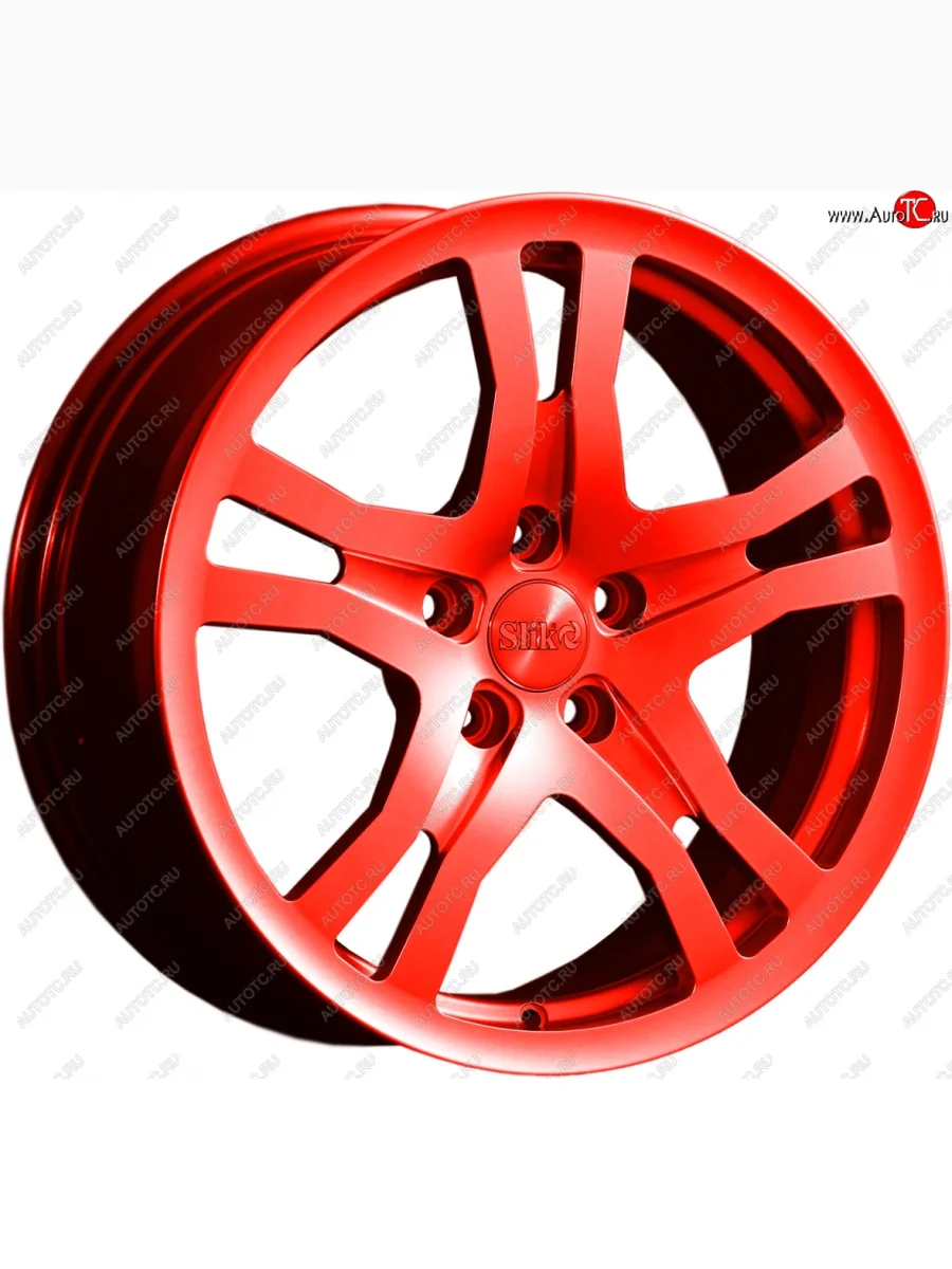 Кованый диск Slik classik R17x7.5 Candy RED красный 7.5x17   (Цвет: Candy RED красный 7.5x17)  в Самаре Самарской области