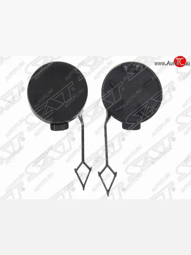 Заглушка буксировочной проушины в передний бампер SAT Skoda Superb B8 (3V) лифтбэк дорестайлинг (2015-2019)