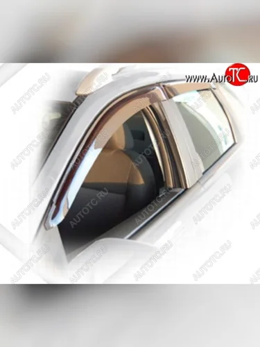 Дефлектора окон CA-Plastic (Classic полупрозрачный) Ford Focus 2 универсал рестайлинг (2007-2011)