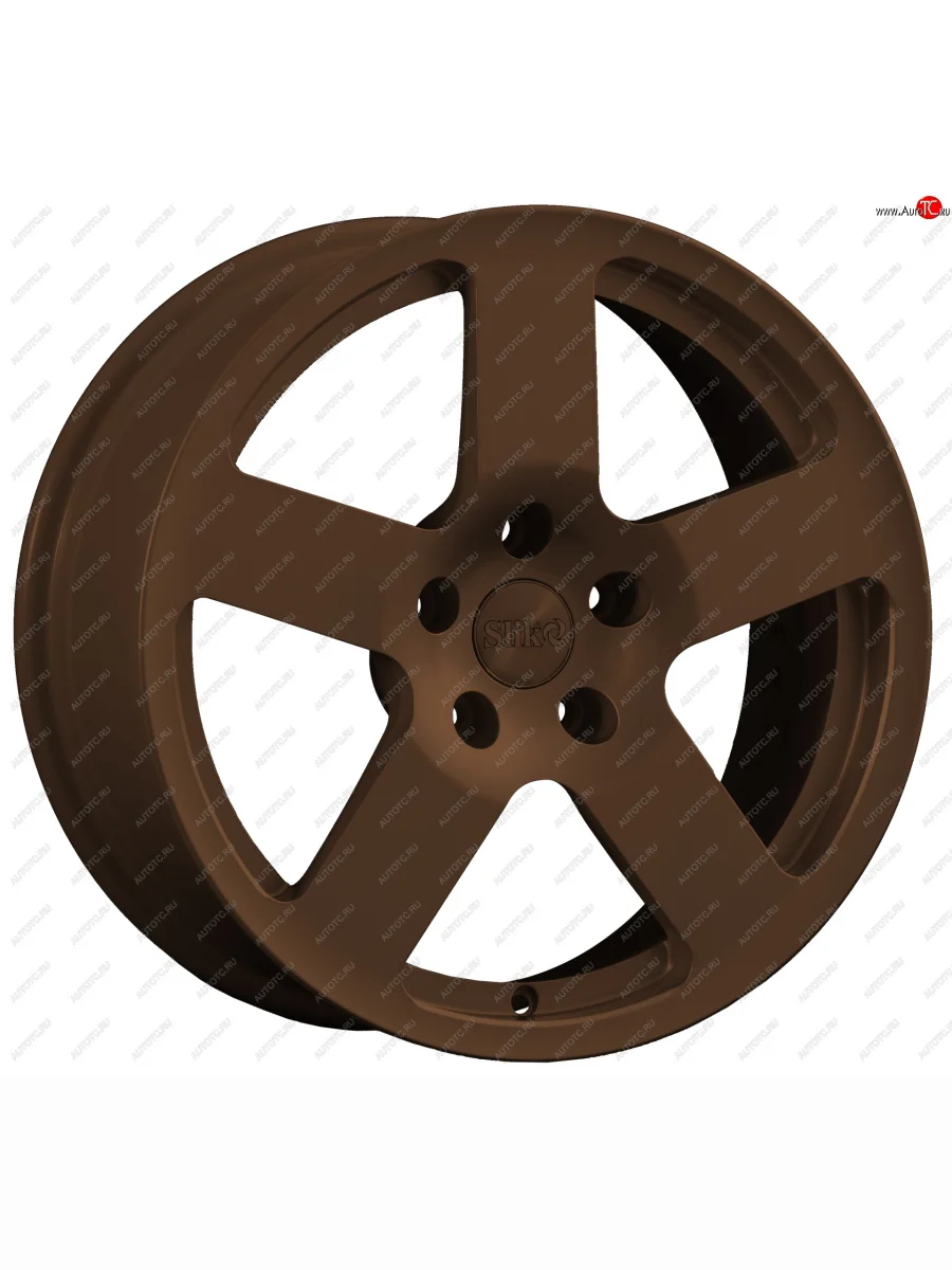 Кованый диск Slik classik R17x7.5 Коньячная бронза. Глянец (BRZCGN) 7.5x17   (Цвет: BRZCGN)  в Самаре Самарской области