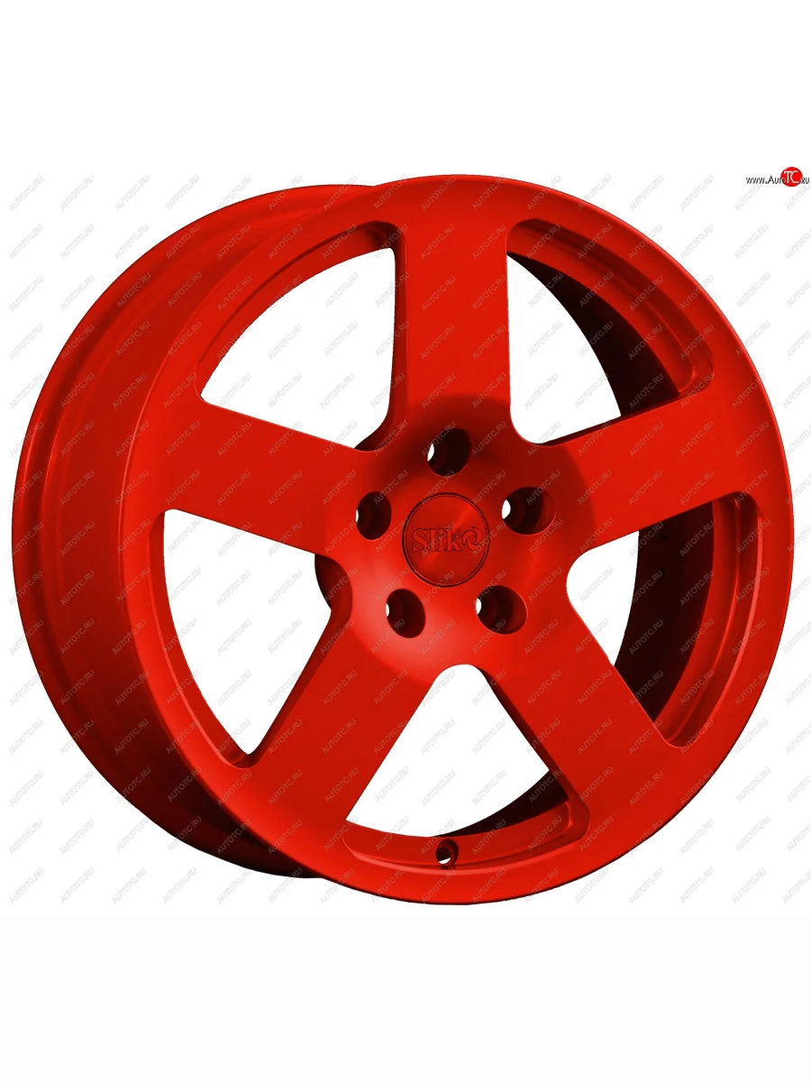 Кованый диск Slik classik R17x7.5 Candy RED красный 7.5x17   (Цвет: Candy RED красный 7.5x17)  в Самаре Самарской области