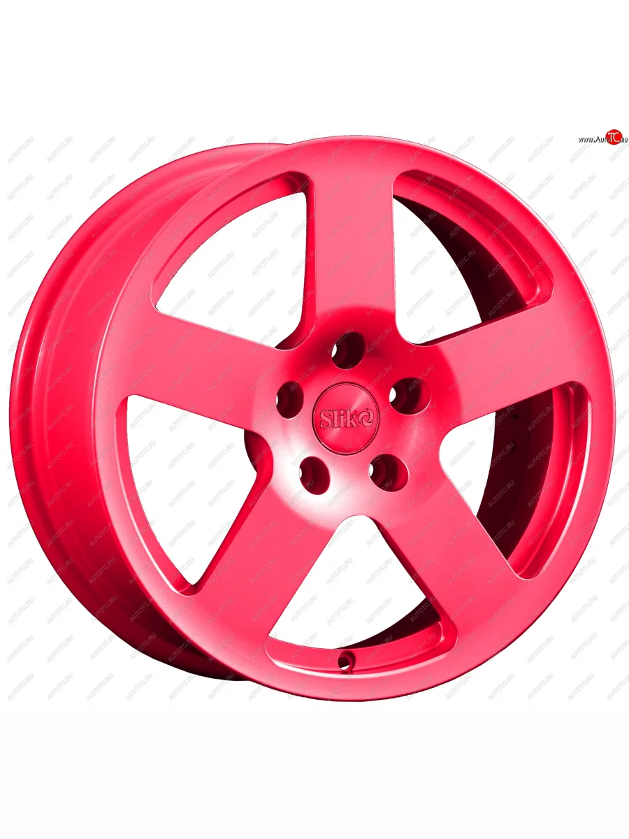 Кованый диск Slik classik R17x7.5 Candy RUBIN рубиновый 7.5x17   (Цвет: Candy RUBIN рубиновый 7.5x17)  в Самаре Самарской области