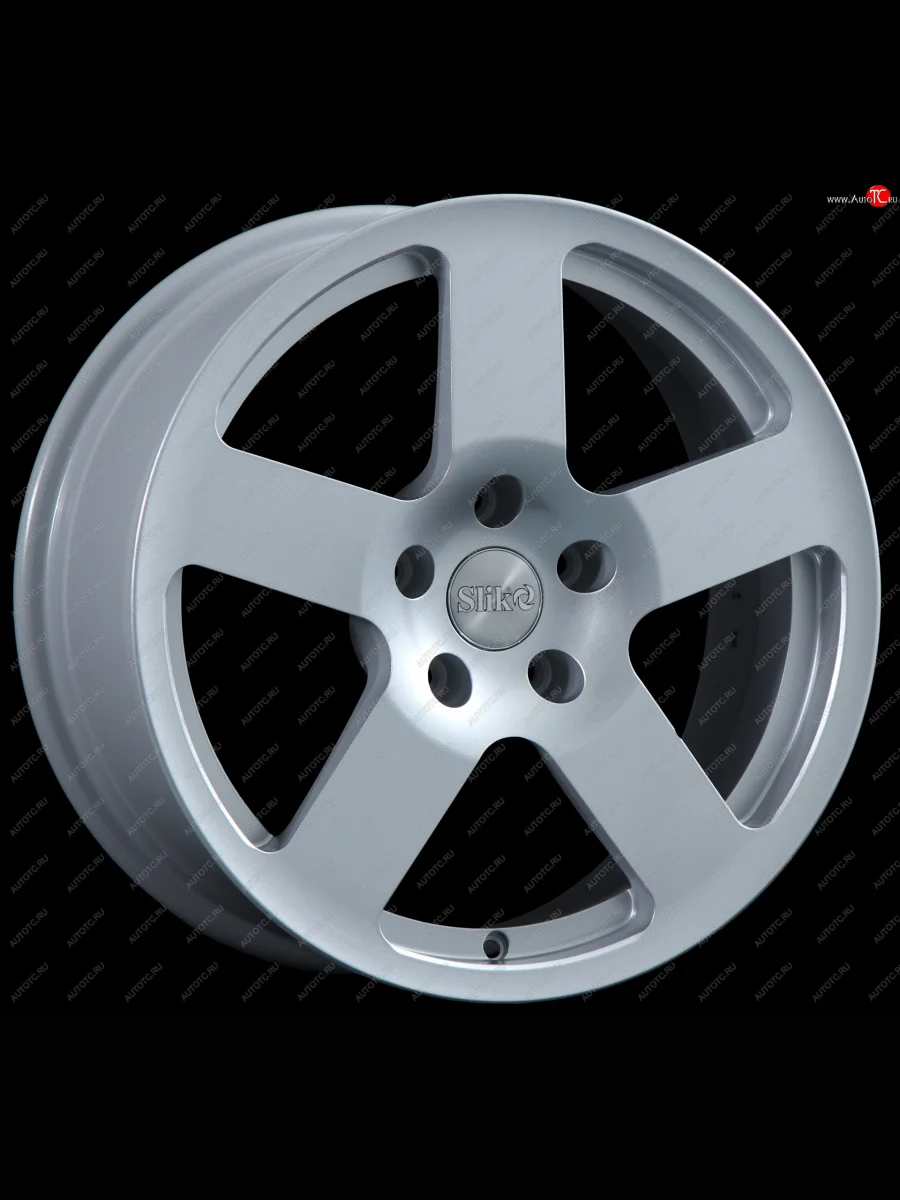 Кованый диск Slik classik R17x7.5 Серебристый светлый (S16) 7.5x17 Dodge Caliber (2006-2012) 5x114.3xDIA67.1xET39.0 (Цвет: S16)
