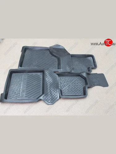 Комплект ковриков в салон Rezkon Brand (резиновые) Лада ВАЗ 2113 (2004-2013)