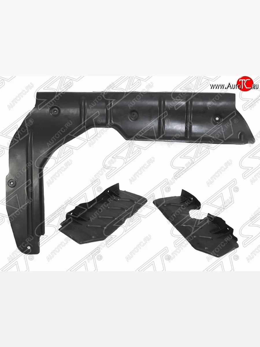 Защита двигателя SAT (средняя часть) KIA Rio 2 JB дорестайлинг, хэтчбэк 5 дв. (2005-2009)  в Перми Пермском крае