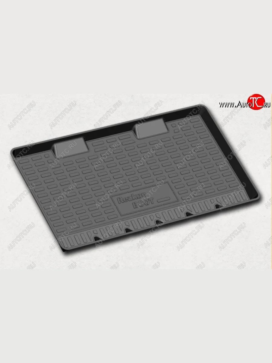 Коврик в багажник Rezkon (пластик) Уаз 315195 Хантер (2003-2025)  в Керчи Республика Крым