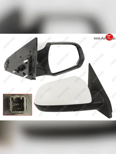 Правое боковое зеркало заднего вида SAT (обогрев, 5 контактов) Hyundai Creta GS рестайлинг (2019-2021)