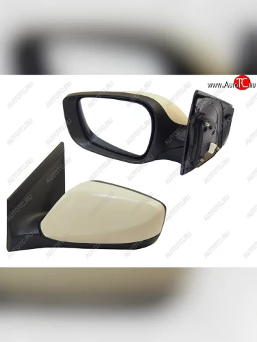 Левое боковое зеркало заднего вида SAT (регул-ка, 3 контакта) Hyundai I30  2 GD (2011-2017) дорестайлинг универсал, дорестайлинг, хэтчбэк 5 дв., рестайлинг универсал, рестайлинг, хэтчбэк 5 дв.