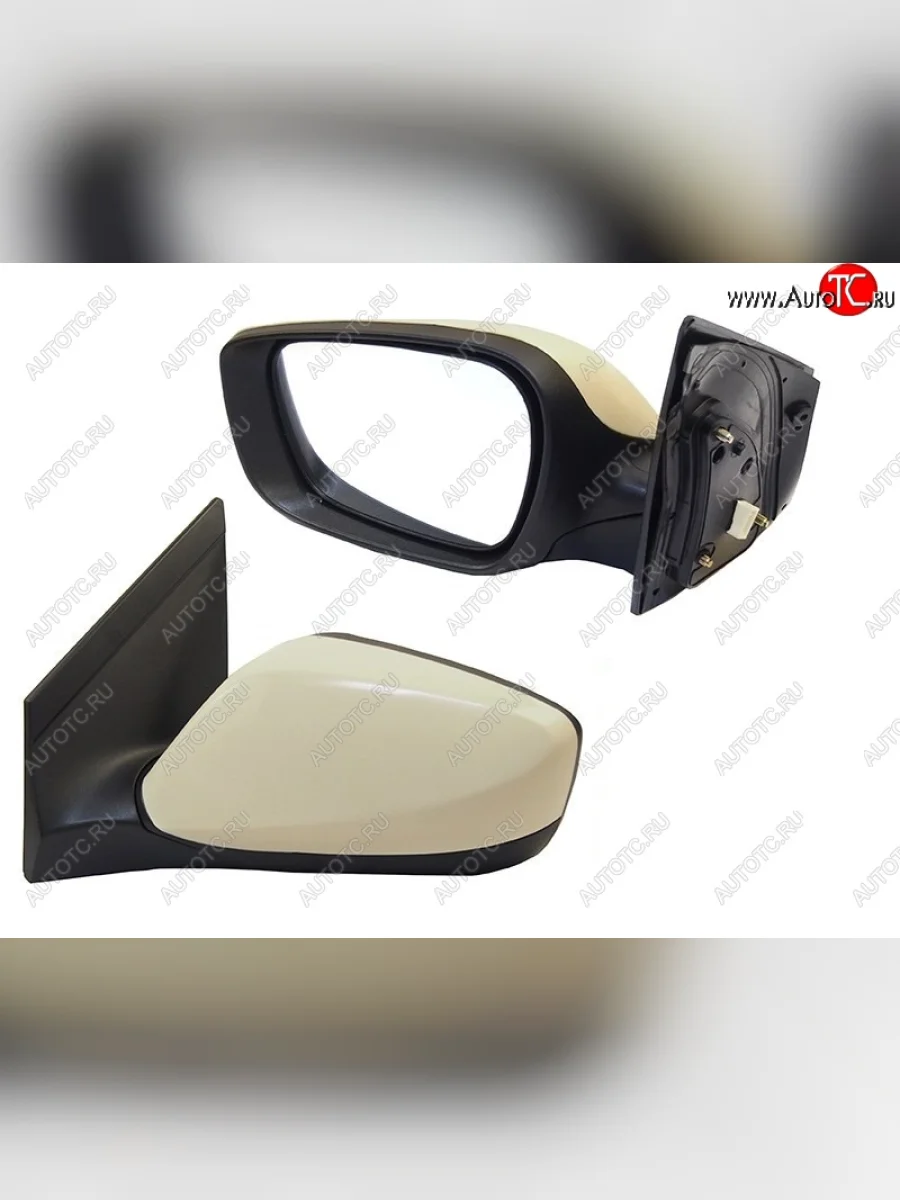 Левое боковое зеркало заднего вида SAT (регул-ка, 3 контакта)  Hyundai I30 (2011-2017) 2 GD (Неокрашенное)  в Самаре Самарской области