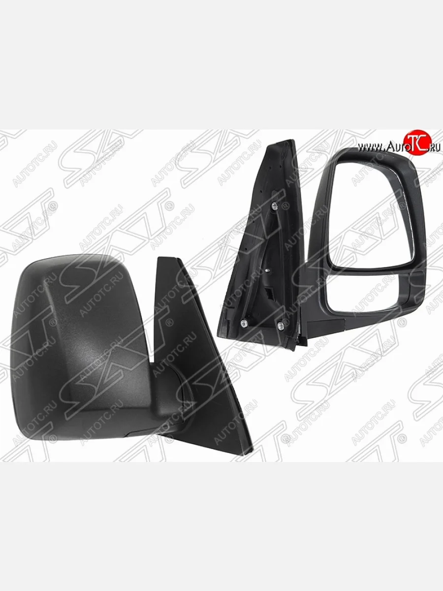 Правое боковое зеркало заднего вида SAT (мех. регул-ка) KIA Bongo 4 PU дорестайлинг (2004-2012) (Неокрашенное)  в Самаре Самарской области