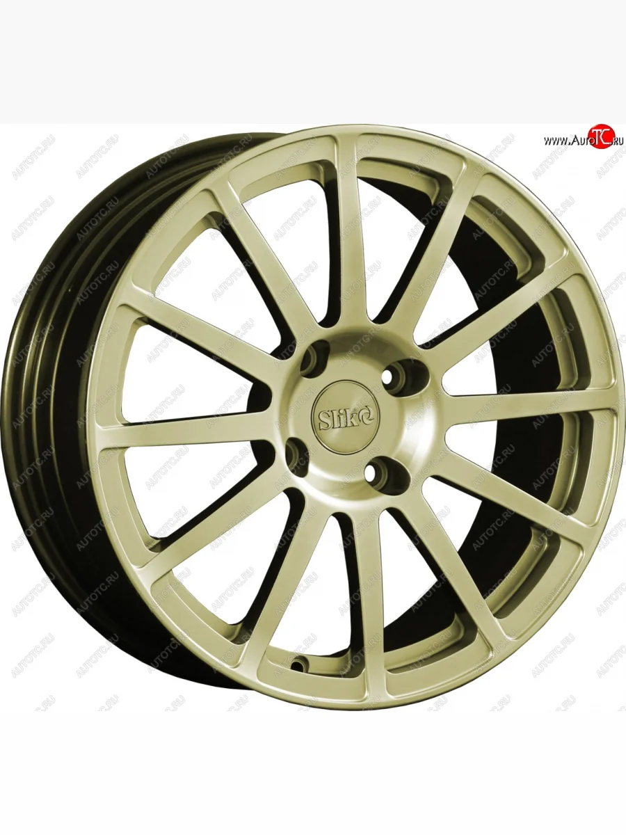 Кованый диск Slik classik R17x7.5 Золотой (G) 7.5x17 Haval F7  дорестайлинг (2018-2022) 5x114.3xDIA64.1xET17.0 (Цвет: G)