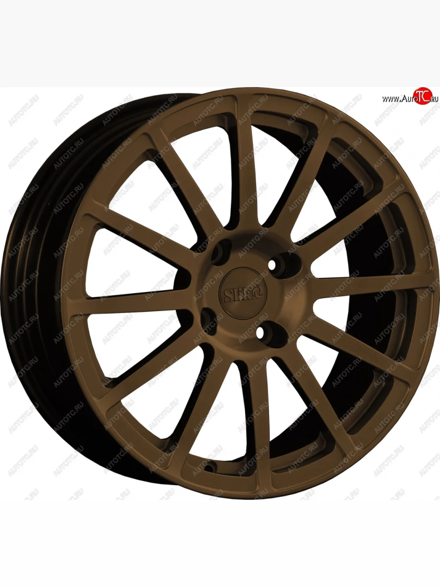 Кованый диск Slik classik R17x7.5 Коньячная бронза. Матовый (MBRZCGN) 7.5x17 Hyundai Genesis BH седан дорестайлинг (2008-2012) 4x114.3xDIA67.1xET35.0 (Цвет: MBRZCGN)