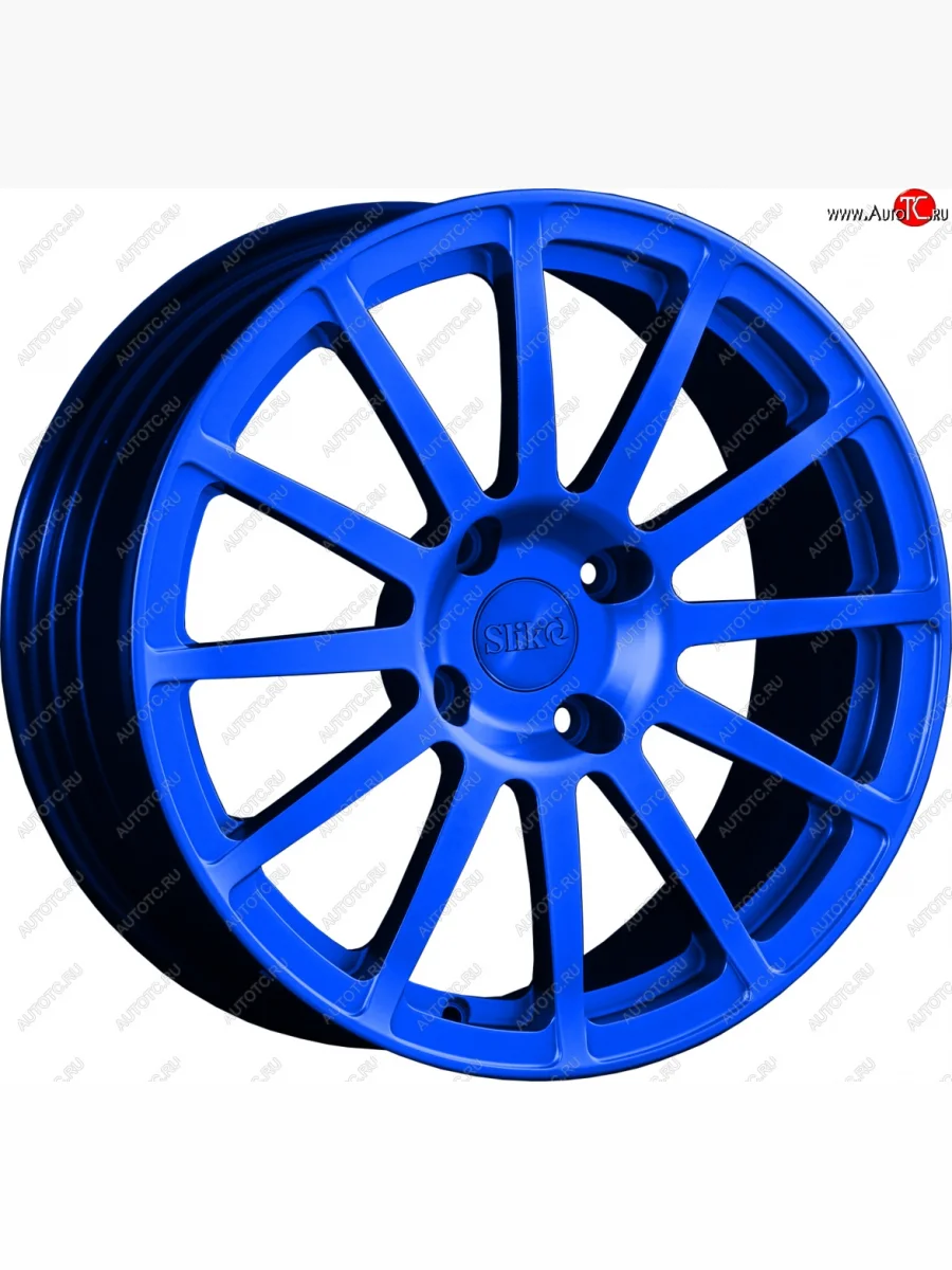 Кованый диск Slik classik R17x7.5 Candy BLUE синий 7.5x17 BAIC X35 (2023-2025) 5x100.0xDIA67.1xET16.0 (Цвет: Candy BLUE синий 7.5x17)