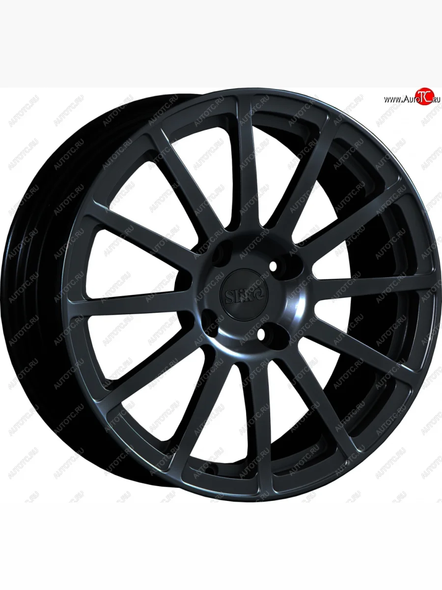Кованый диск Slik classik R17x7.5 Черный глянцевый (BK) 7.5x17 CITROEN DS5 PF2 хэтчбэк (2011-2015) 4x108.0xDIA65.1xET32.0 (Цвет: BK)