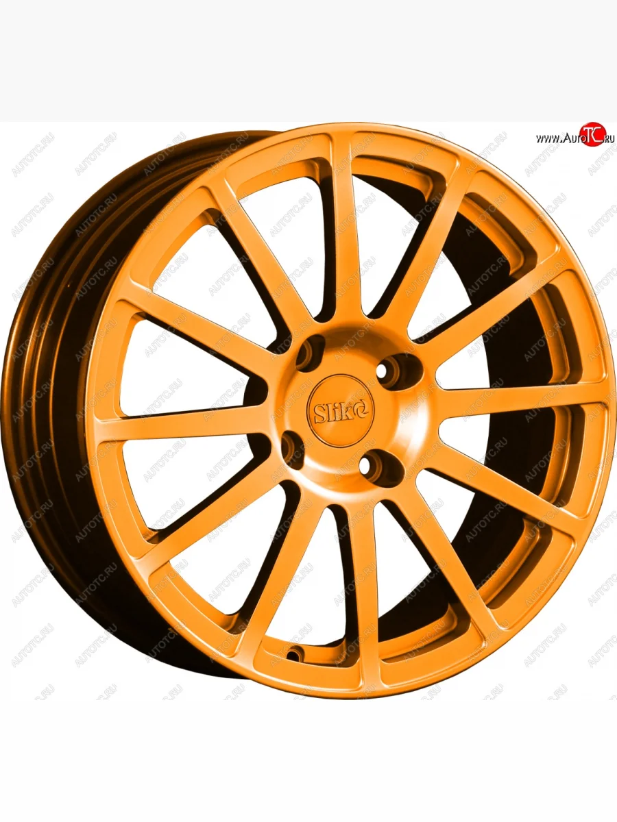 Кованый диск Slik classik R17x7.5 Ярко-оранжевый (ORANGE) 7.5x17 CITROEN DS5 PF2 хэтчбэк (2011-2015) 4x108.0xDIA65.1xET32.0 (Цвет: ORANGE)