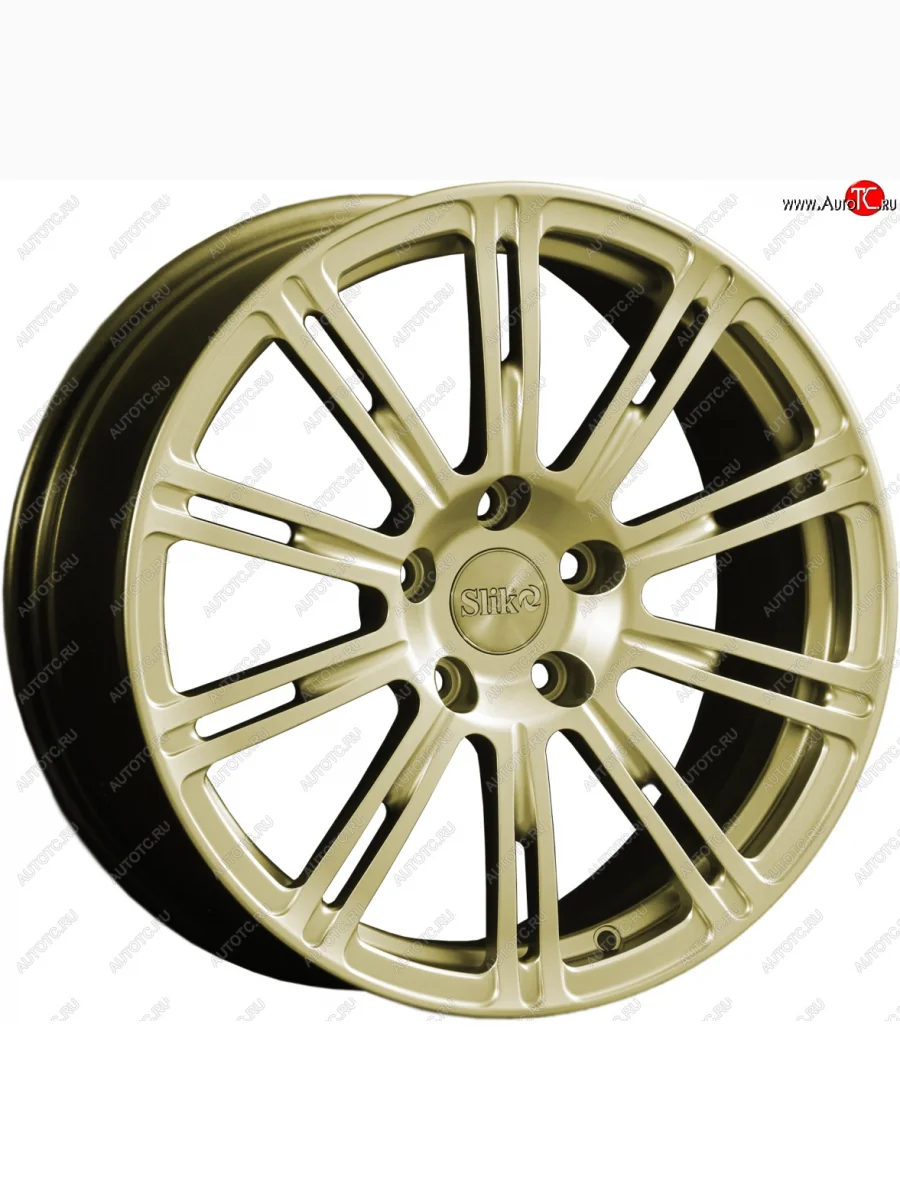 Кованый диск Slik classik R17x7.5 Золотой (G) 7.5x17 Jeep Cherokee KL рестайлинг (2017-2020) 5x110.0xDIA65.1xET41.0 (Цвет: G)