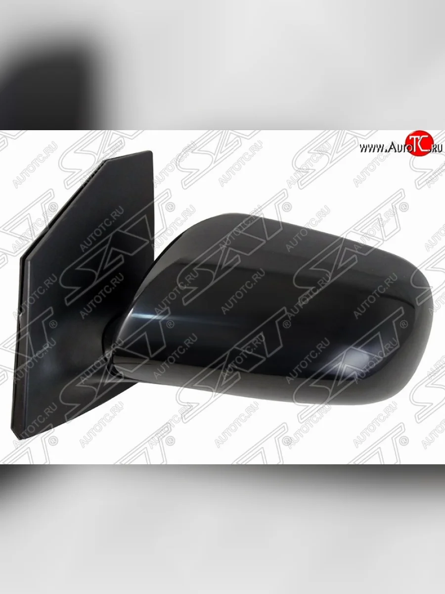 Левое боковое зеркало заднего вида (складное/5 конт.) SAT Toyota Corolla Axio (E140) седан дорестайлинг (2006-2008) (Неокрашенное)  в Воронеже Воронежской области