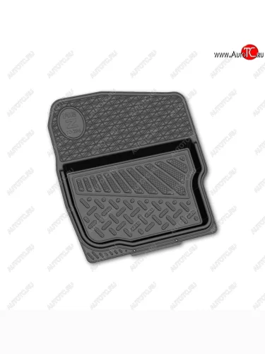 Комплект ковриков в салон Rezkon (резиновые) Уаз 315195 Хантер (2003-2025)