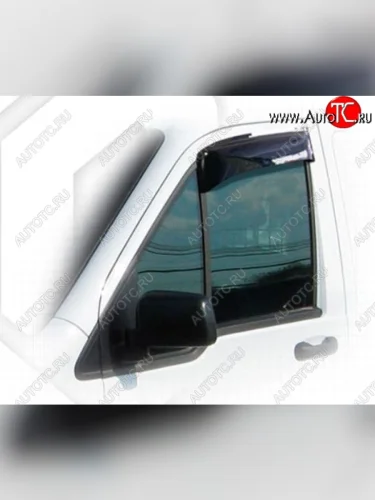 Дефлектора окон CA-Plastic (Classic полупрозрачный) Ford Tourneo Connect 1 2-ой рестайлинг (2009-2013)